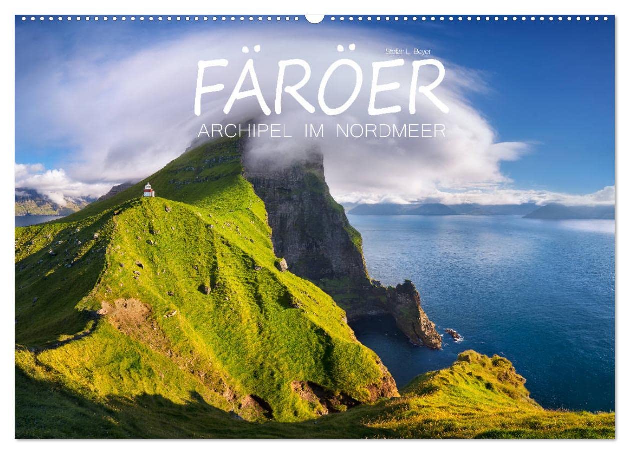 Färöer - Archipel im Nordmeer (Wandkalender 2026 DIN A2 quer), CALVENDO Monatskalender: Fotografien von der Inselgruppe der Färöer