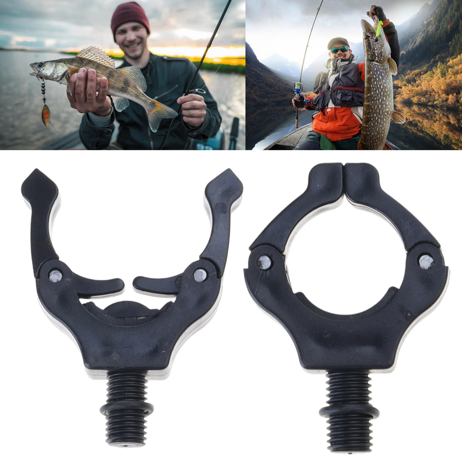 4 barras de sujeción traseras, agarres para pesca