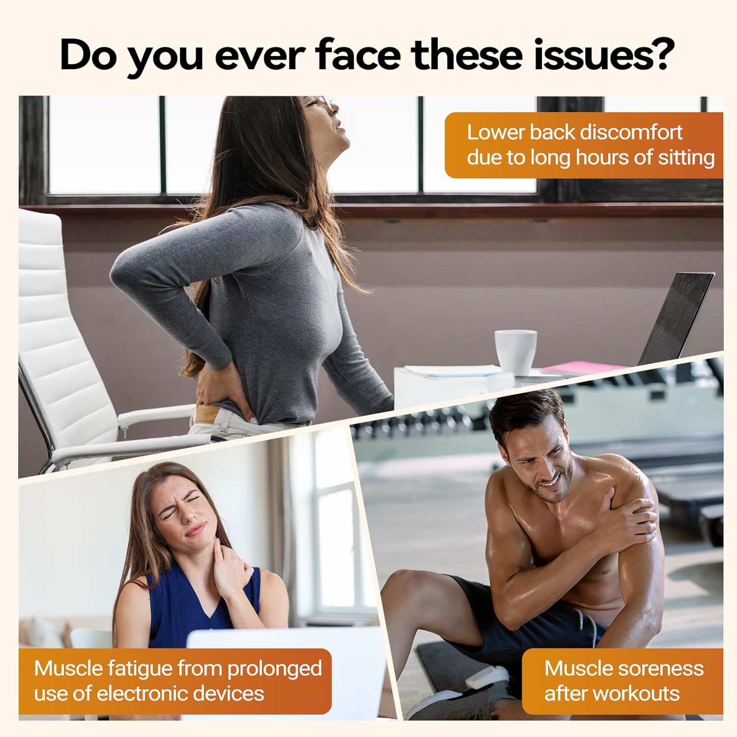 12 Head Massage Gun Deep Tissue with 3 Model & 30 Levels, Cordless Quiet Back Massager for Pain 12 Head Massage Gun Deep Tissue with 3 Model & 30 Levels, Cordless Quiet Back Massager for Pain