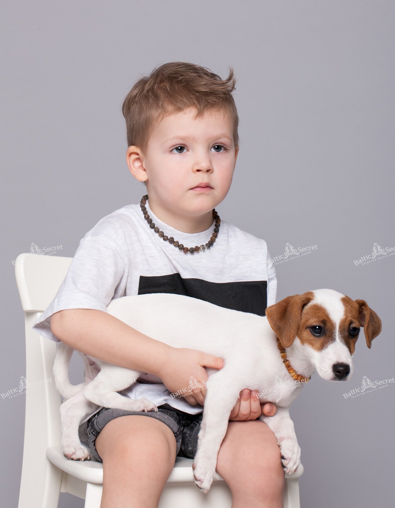 Collare in ambra baltica per cani e gatti, 100% vera ambra baltica grezza/modo naturale di proteggere il vostro amico a quattro zampe, opzioni di taglia da 20 cm a 60 cm, MLTpW20