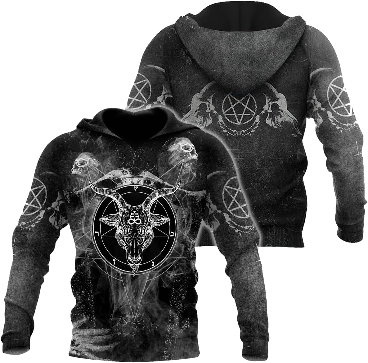 CHAOS MONKEY Unisex Mens Hoodies 3d Print Pullover Hooded Sweatshirt Hoodie for Men Women image 3