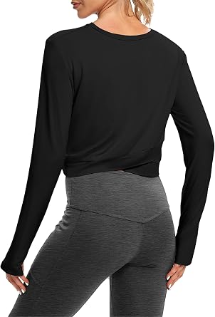 Bestisun Long Sleeve Workout Shirt 