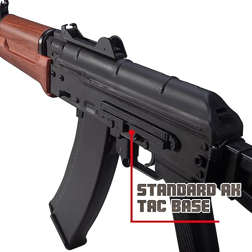 Miniatura 5 de EMERBU EMERBU AKS74U - Lanzador de bolas de gel de grado profesional actualizado por EMERBU - Cuerpo de metal y nailon - Alta potencia de 11.1 V -