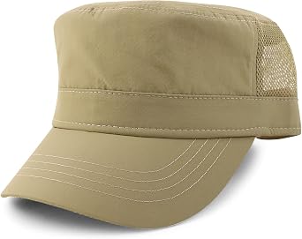 Armycrew Oversized XXL Big Size Army Style Flat Top Cool Mesh Back Cadet Style Army Cap