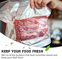 Vista 5 de Sellador al vacío, Máquina selladora al vacío de alimentos, Máquina selladora al vacío, Sellado individual/sellado al vacío dos modos, Con pantalla