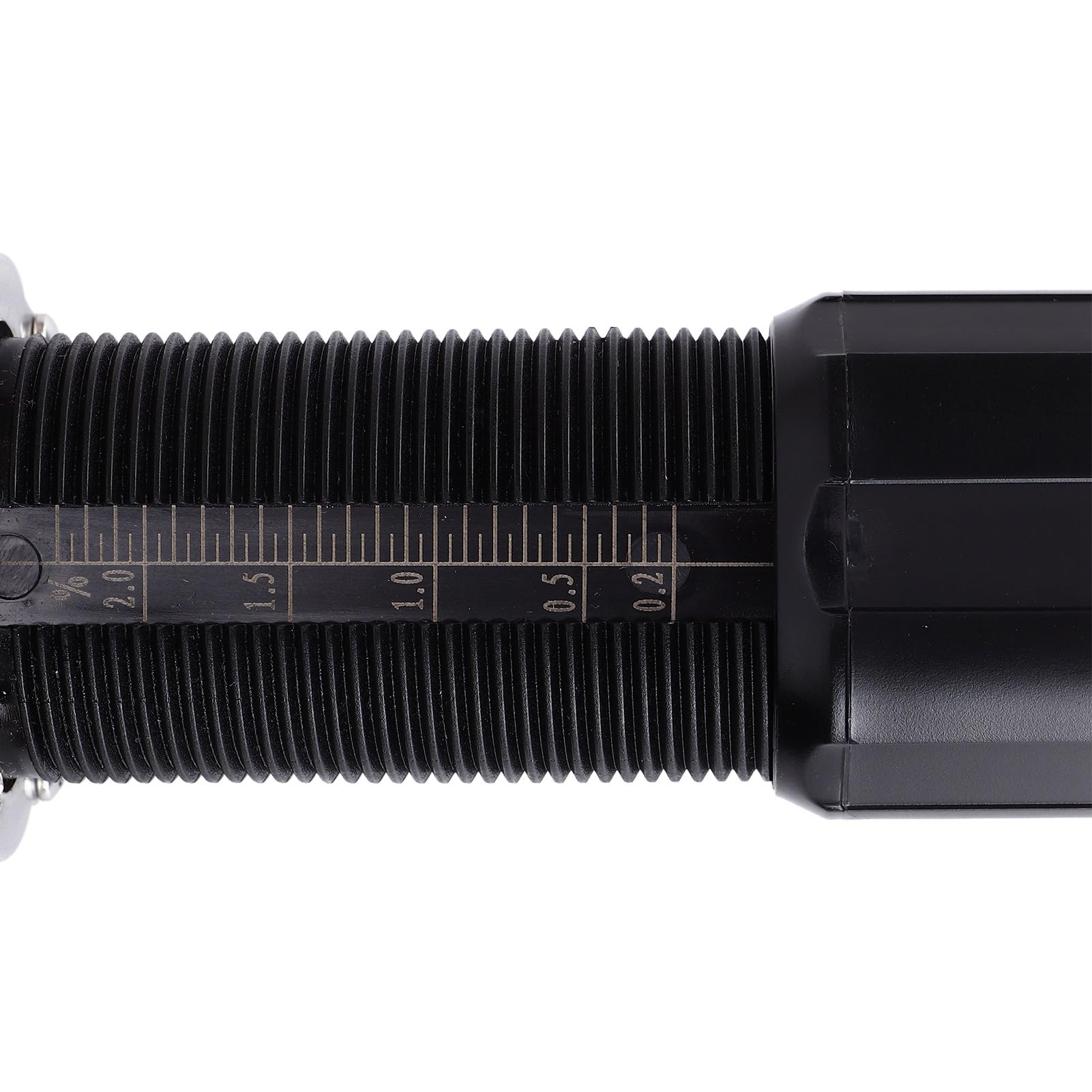 Dosificador de inyector de fertilizante Dispensador de líquido proporcional ajustable de alta precisión para riego agrícola y cría de plástico 38 Cm 1587 G (Negro)