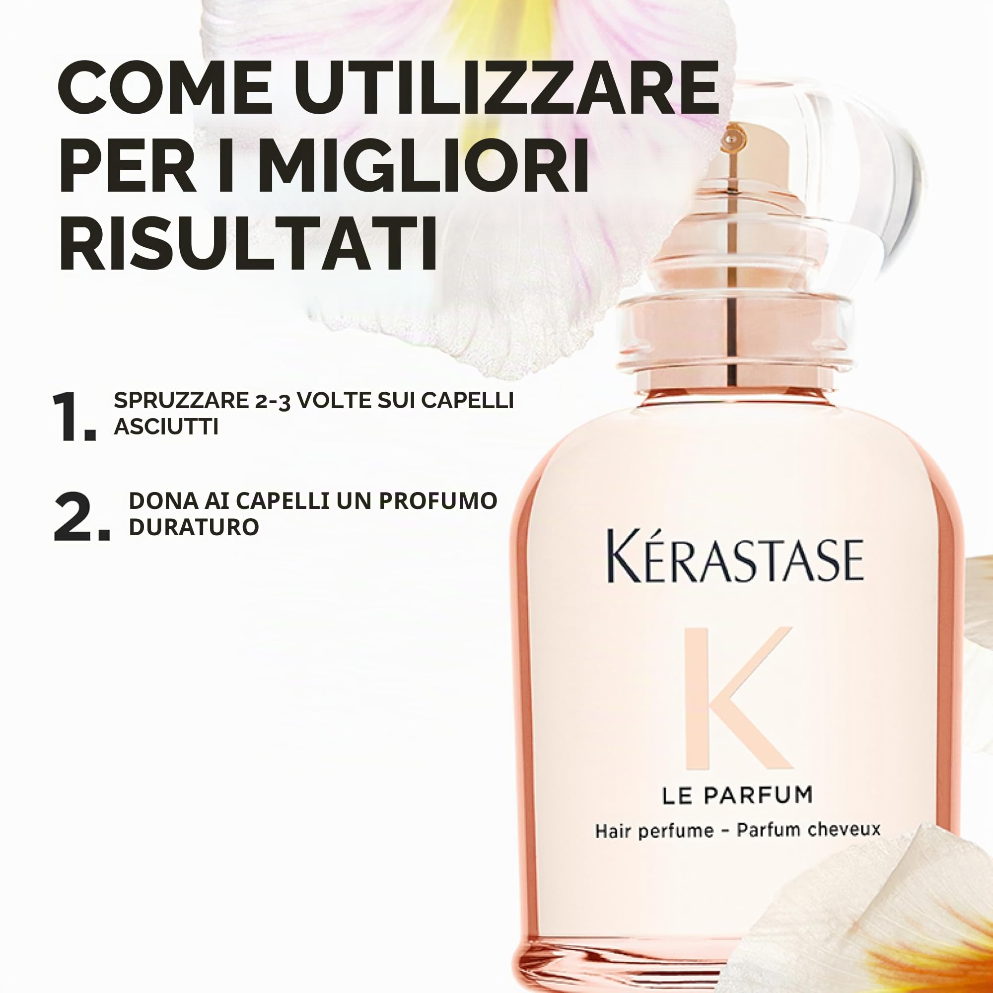 Kérastase Gloss Absolu Le Parfum 30ml Profumo Capelli Fragranza Floreale Anticrespo
