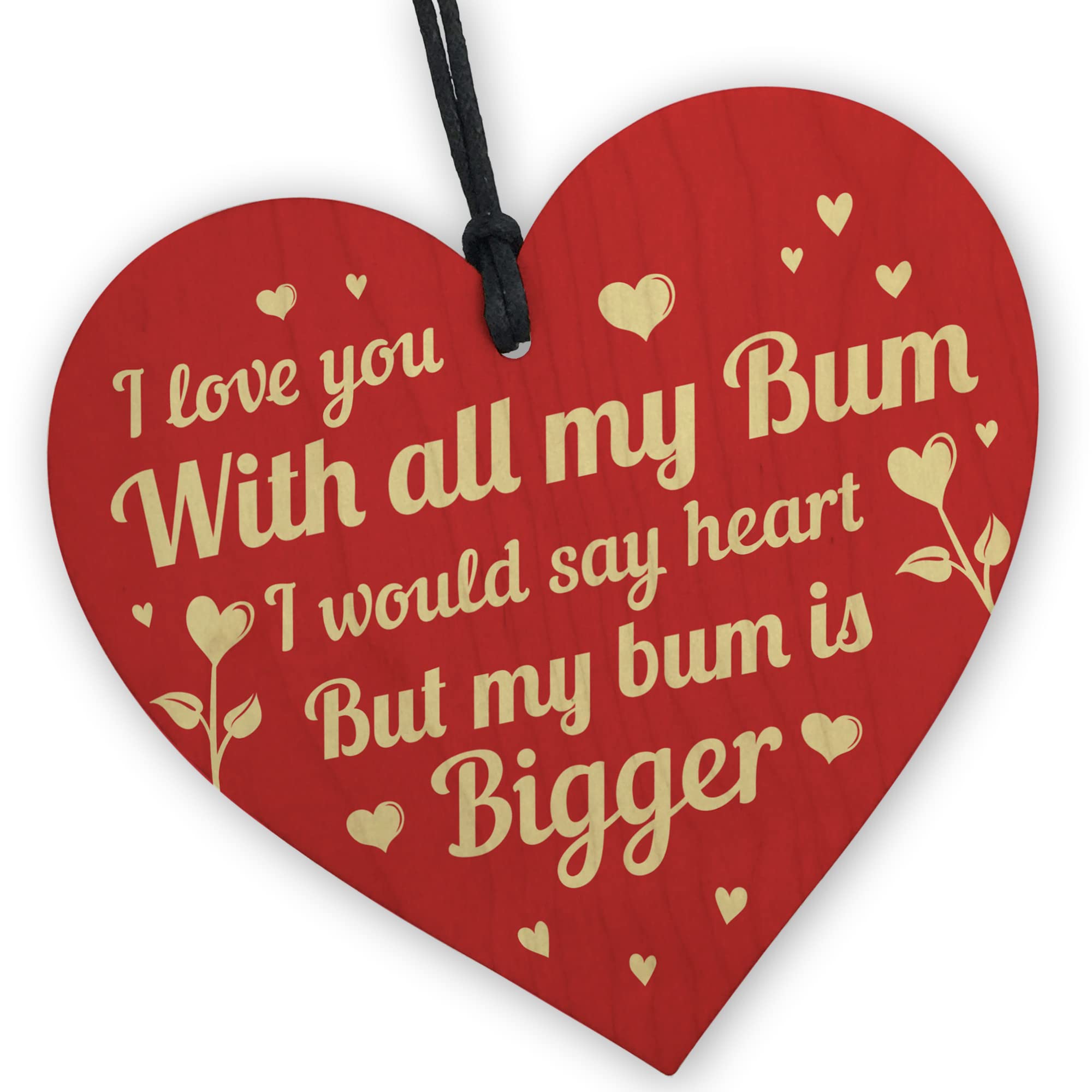 Red Ocean Rude Valentines Gifts Boyfriend Husband Funny Anniversary Present Gifts For Him Keepsake