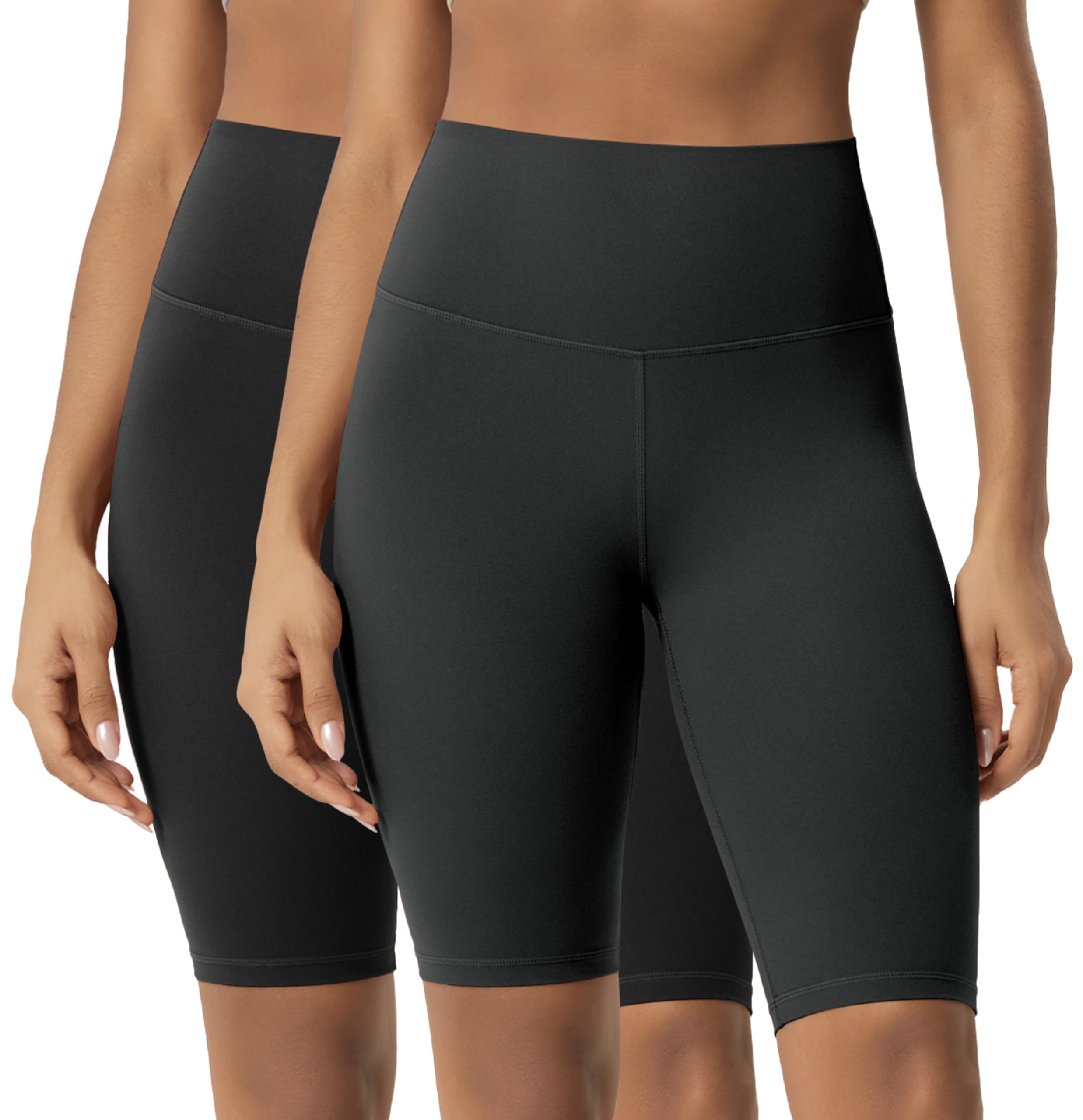 ODODOS Lounge Yoga Shorts for Women- 4" / 6" / 8" /10" High Waist Buttery Soft Biker Shorts