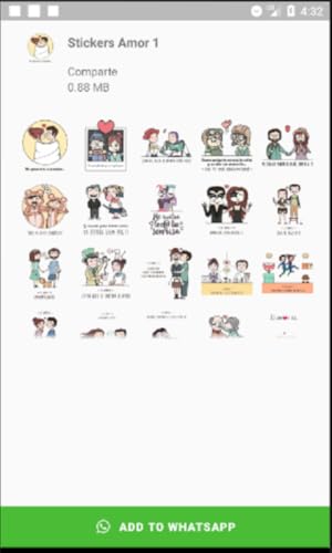Stickers de Amor