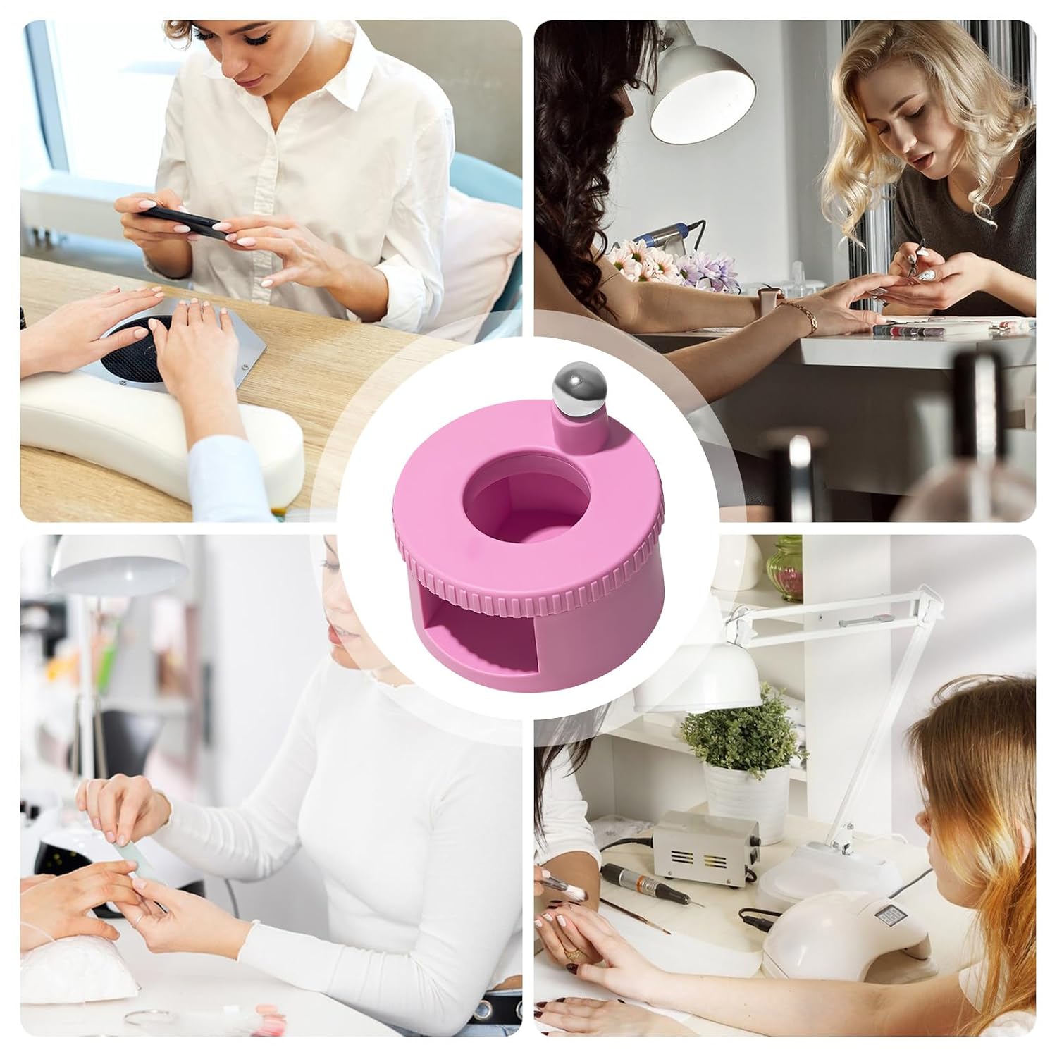 Magnetic Nail Tool - Rotating Manicure Tool | Gel Magnet,for Women Professionals Beginners Home Salon Studio