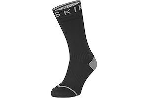Seal Skinz Waterproof All Weather Mid Length Socks with HydroStop Protection