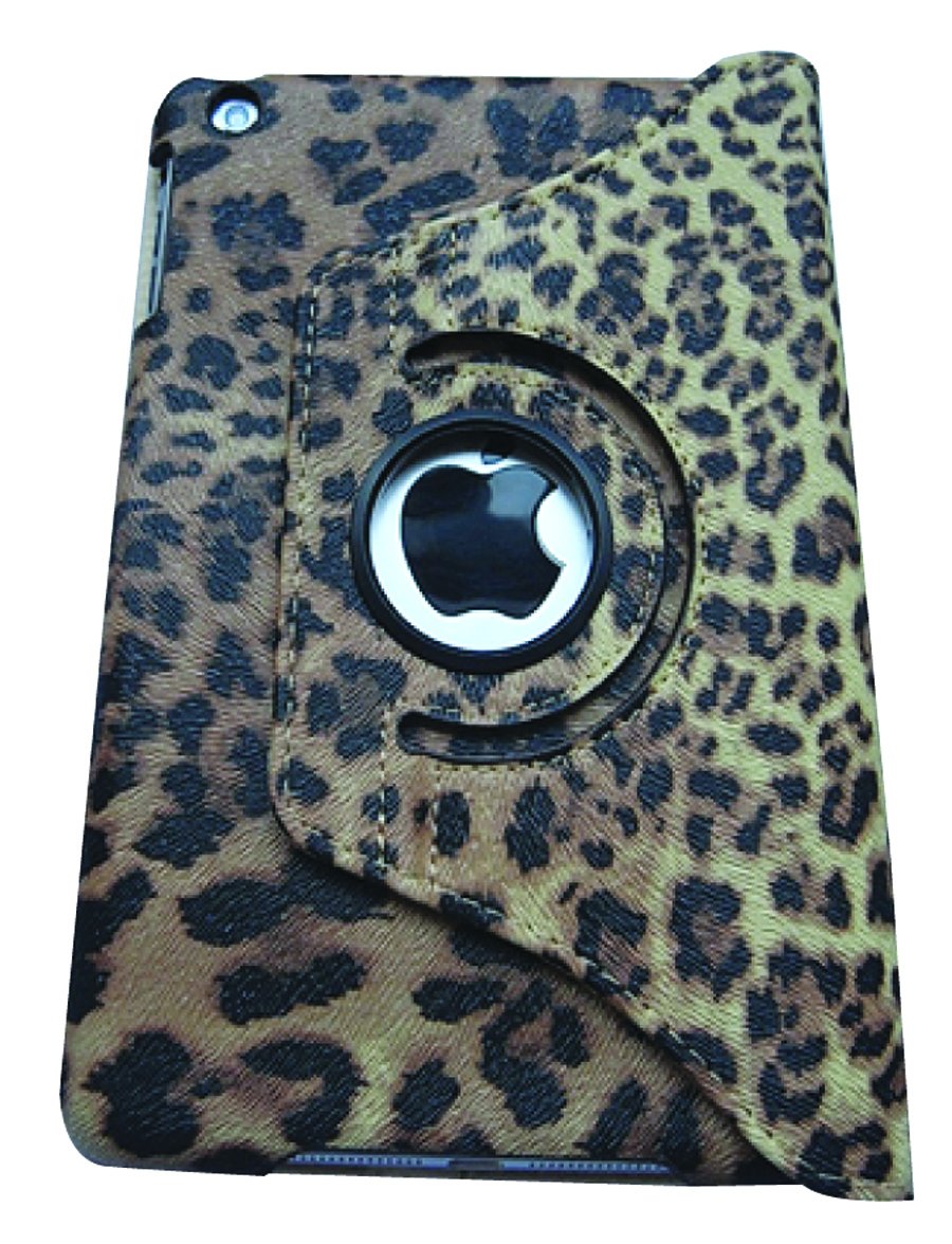 Sanis Enterprises5.5 x 8 Inches Leopard 360 Rotating Cover for iPad mini (SCC09L)