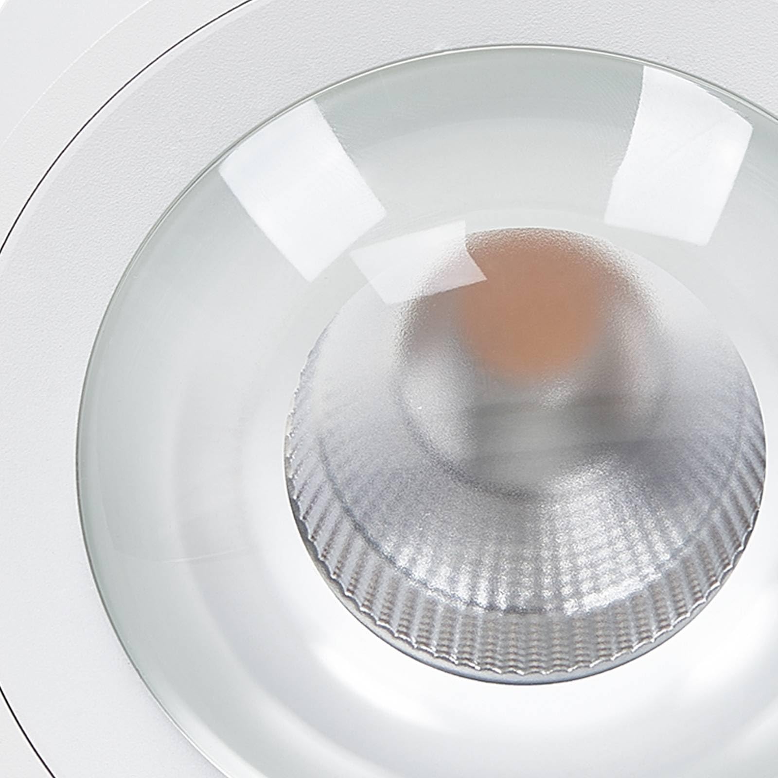 Arcchio LED Deckenleuchte Rotari (Modern) in Weiß aus Aluminium (1 flammig,) - Lampe Deckenlampe Wohnzimmerleuchte