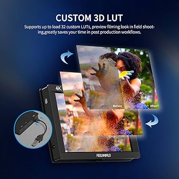 Amazon.com : FEELWORLD FW703 7 Inch On Camera Field DSLR Monitor