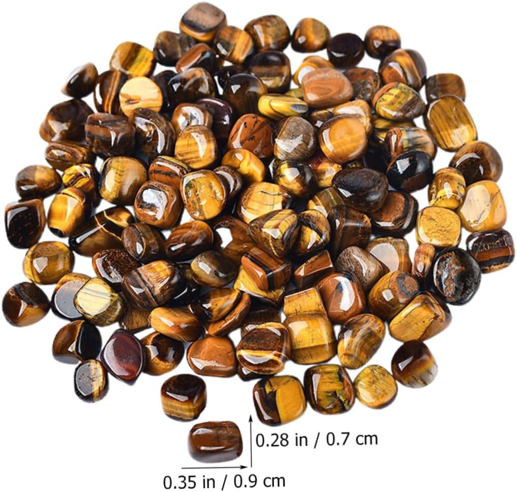 Eye Stone Aquarium Gravel Bulk 7-9mm Natural Crushed Terrarium Rocks for Fish Landscaping Decor 2lb