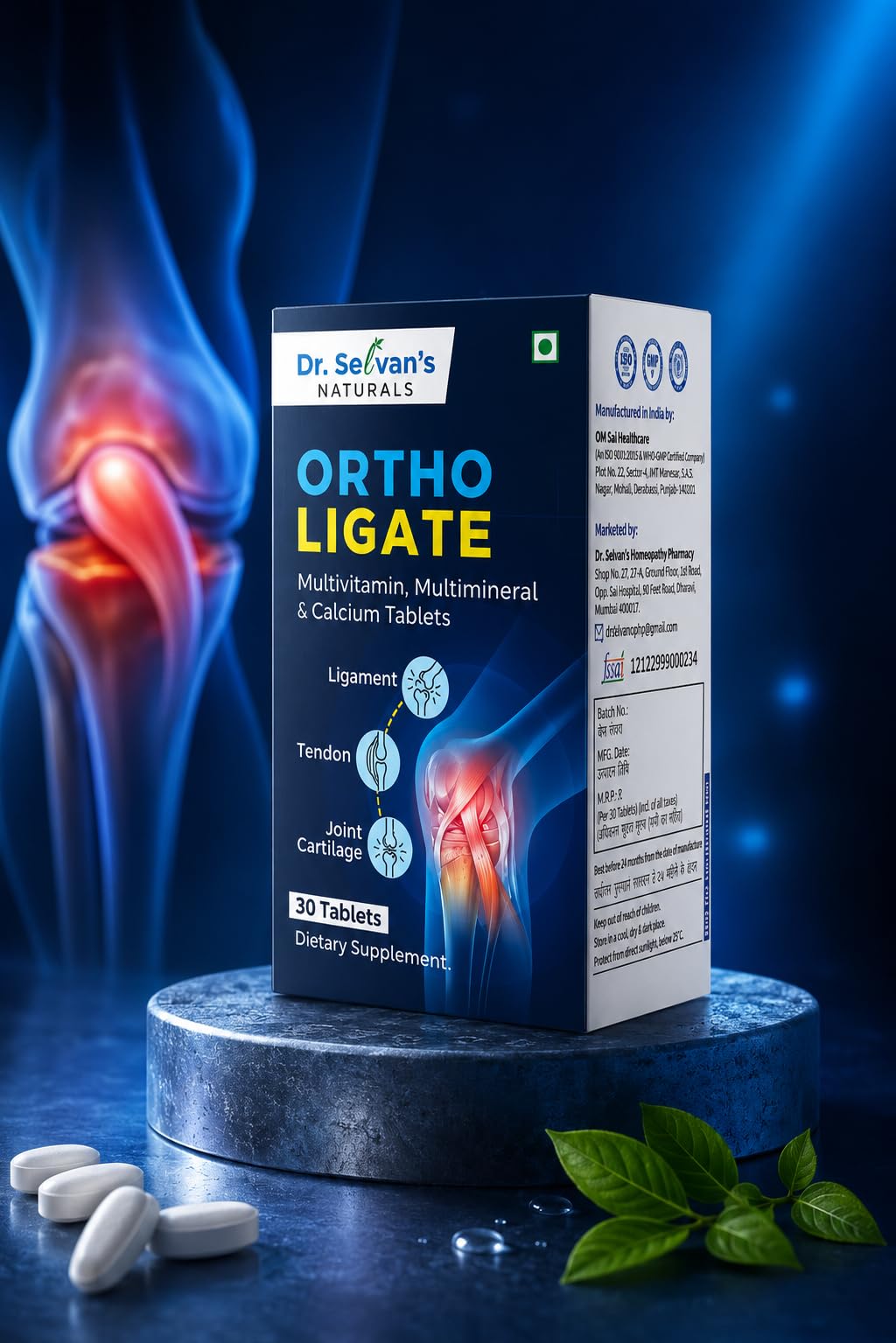 Dr. Selvan's NATURALS ORTHO LIGATE