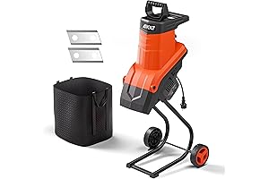 Best Choice Products 15-Amp 1800-Watt Electric Wood Chipper Shredder with Collection Bag