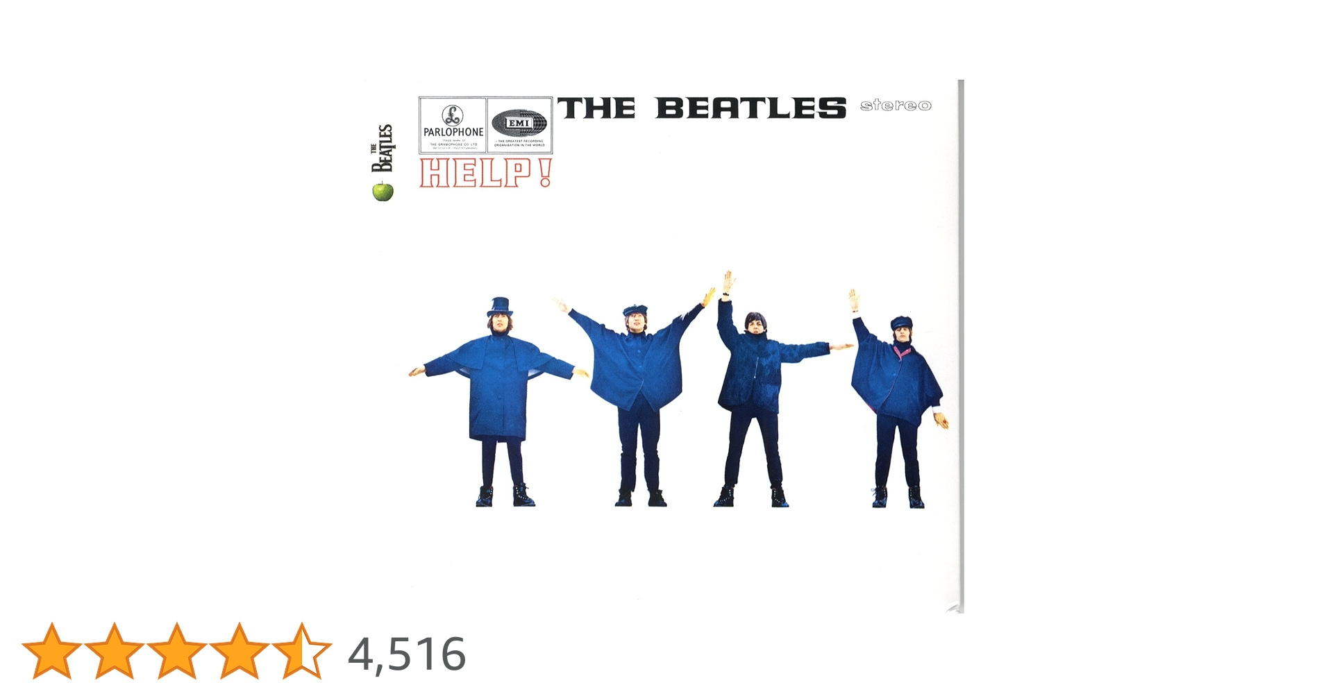 The Beatles Help! UK(英 GB)盤 LP Mono ヘルプ! The Beatles Help! UK(英 GB)盤 LP Mono ヘルプ! The Beatles