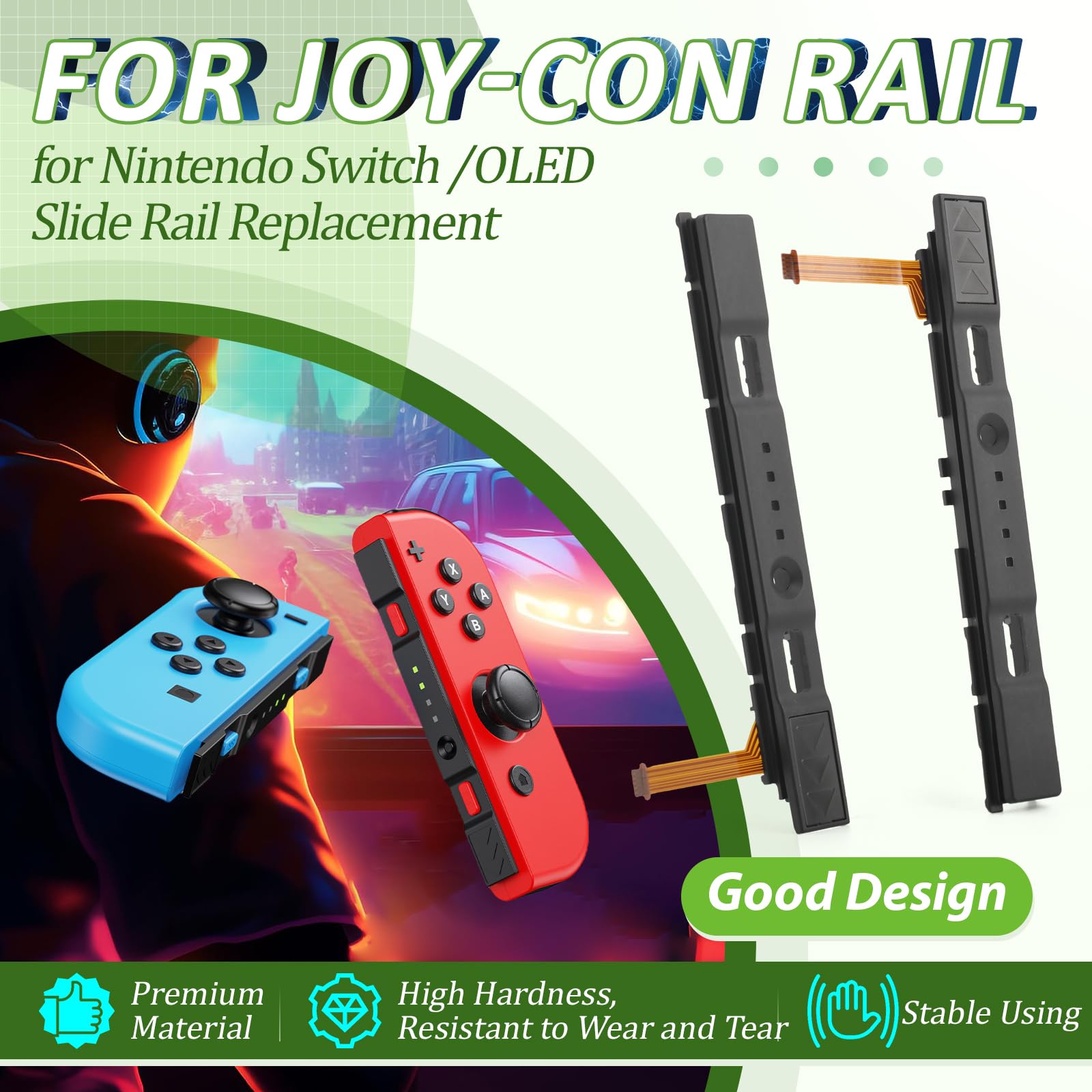 Joy-Con Slider Ray Nintendo Switch/Switch OLED Joy Con sol ve sağ