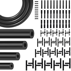 84 PCS Vacuum Lines Automotive Kit 6 6FT Silicone Vacuum hoses 1 4 3 16 5 32 1