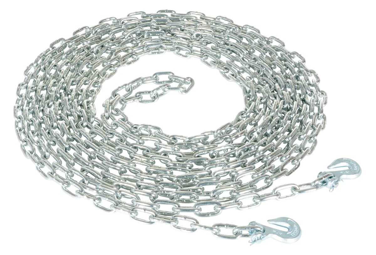 Chain with Grab Hook - 40 ft. of 0.25 in.
