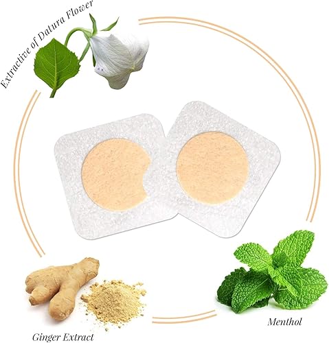 Miniatura 5 de Parches para mareo por movimiento, paquete de 24 unidades, paquetes aptos para viajes, autos, aviones, cruceros, trenes y otros movimientos.