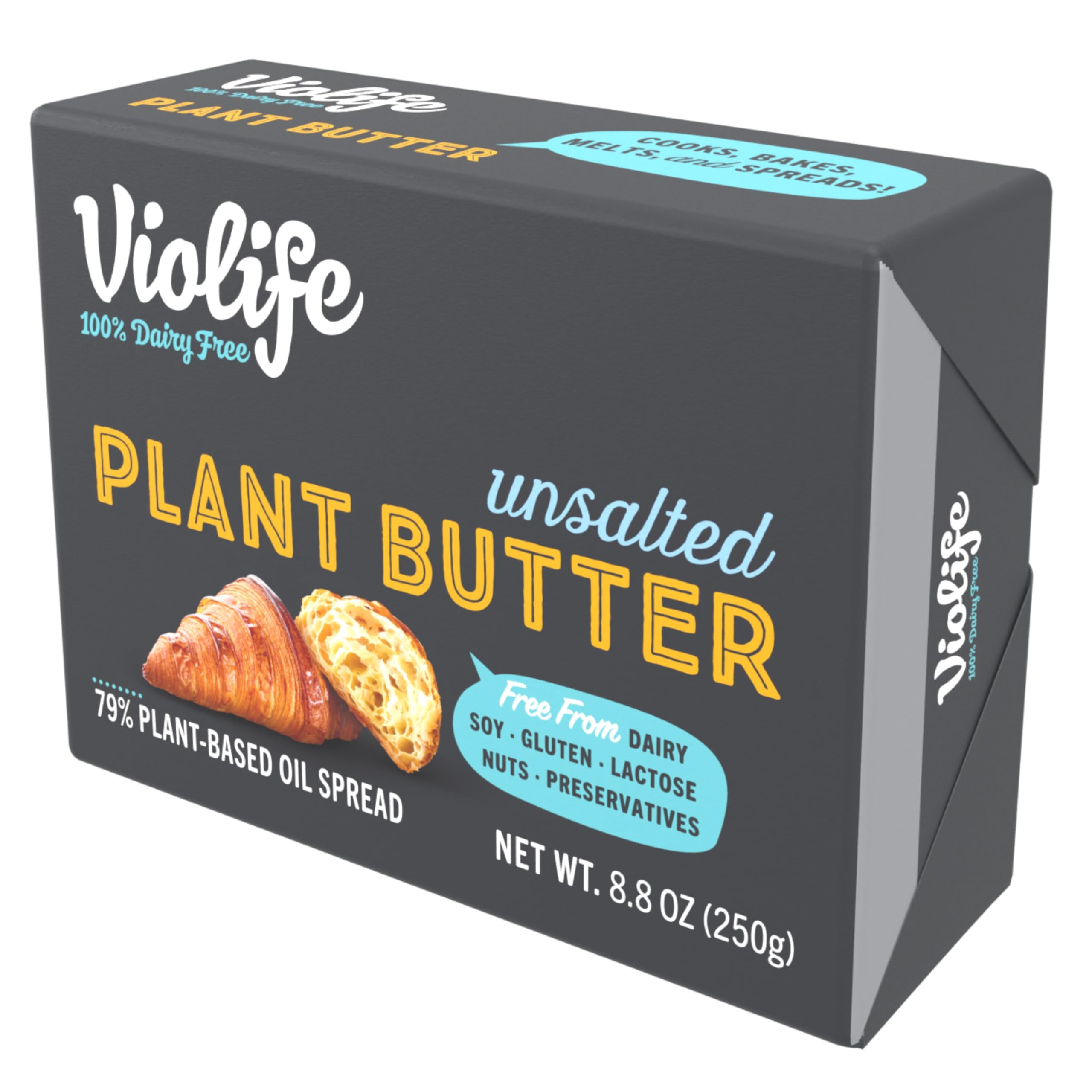 Violife Unsalted Plant Butter, 8.8 OZ | Grocery Pickup & Delivery | Whole  Foods Market
