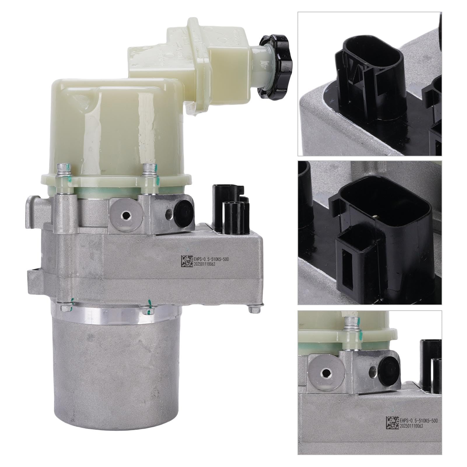 aqxreight Bomba de Dirección Asistida Hidráulica Control de Dirección Sensible Aleación de Aluminio Rendimiento Confiable 68059524AJ Reemplazo para SE SXT Plus Coupe Reemplazo para Energía