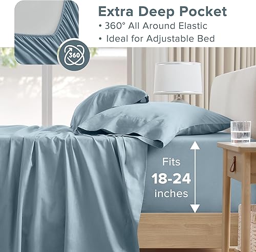 Vista 13 de Comfort Spaces - Sábanas con fundas de almohada Gris diamante