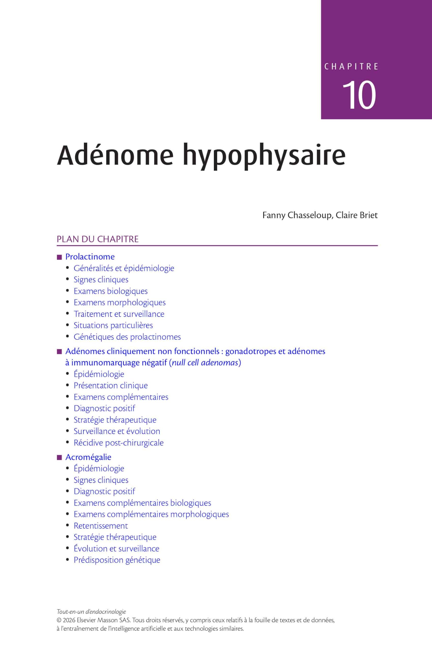 Tout-en-un d'endocrinologie