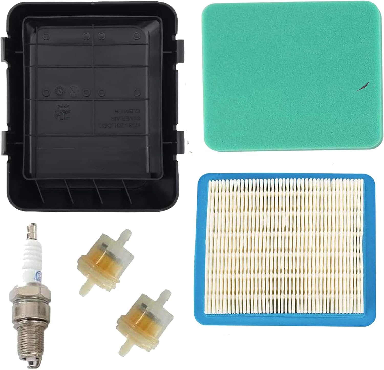 BXparts Air Filter Cover Compatible with Troy Bilt 27 Ton Log Splitter Husky HU80722 Ryobi 2800psi Pressure Washer with GCV160 Engine 020489 020344 247.37683 12A-469Q799 Carb