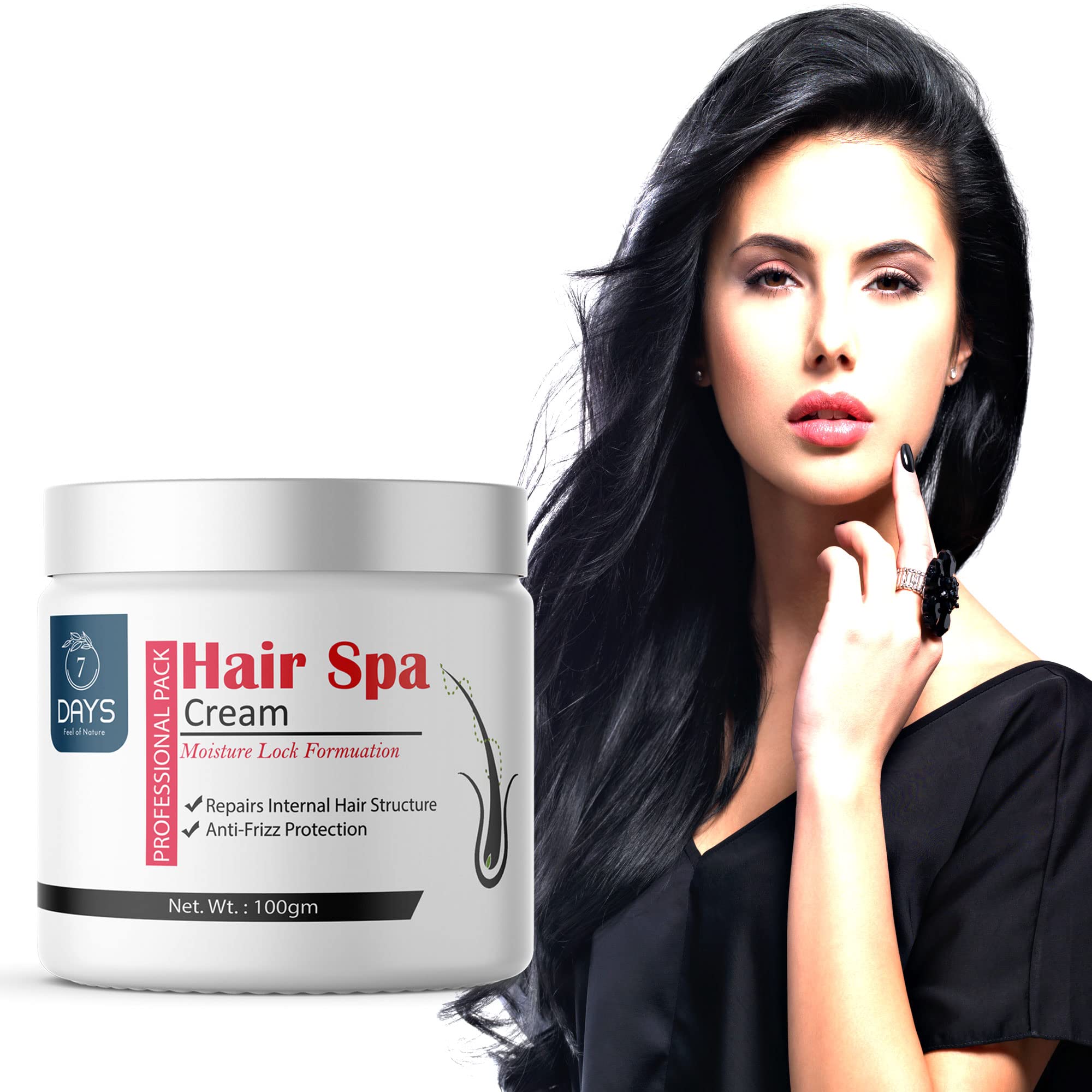 7 Days hair spa cream for dandruff & hair fall control 100gm