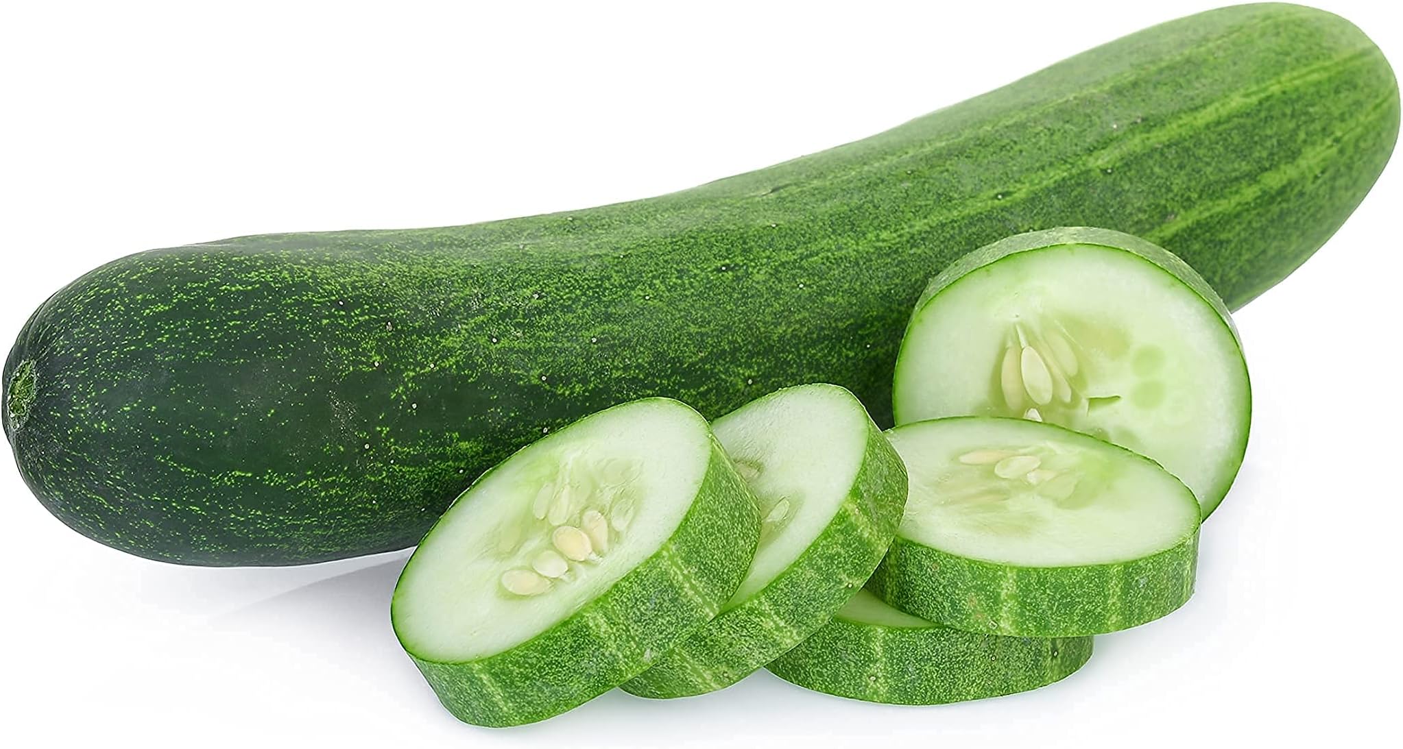 50 Straight Eight Cucumber Seeds Heirloom NonGMO USA