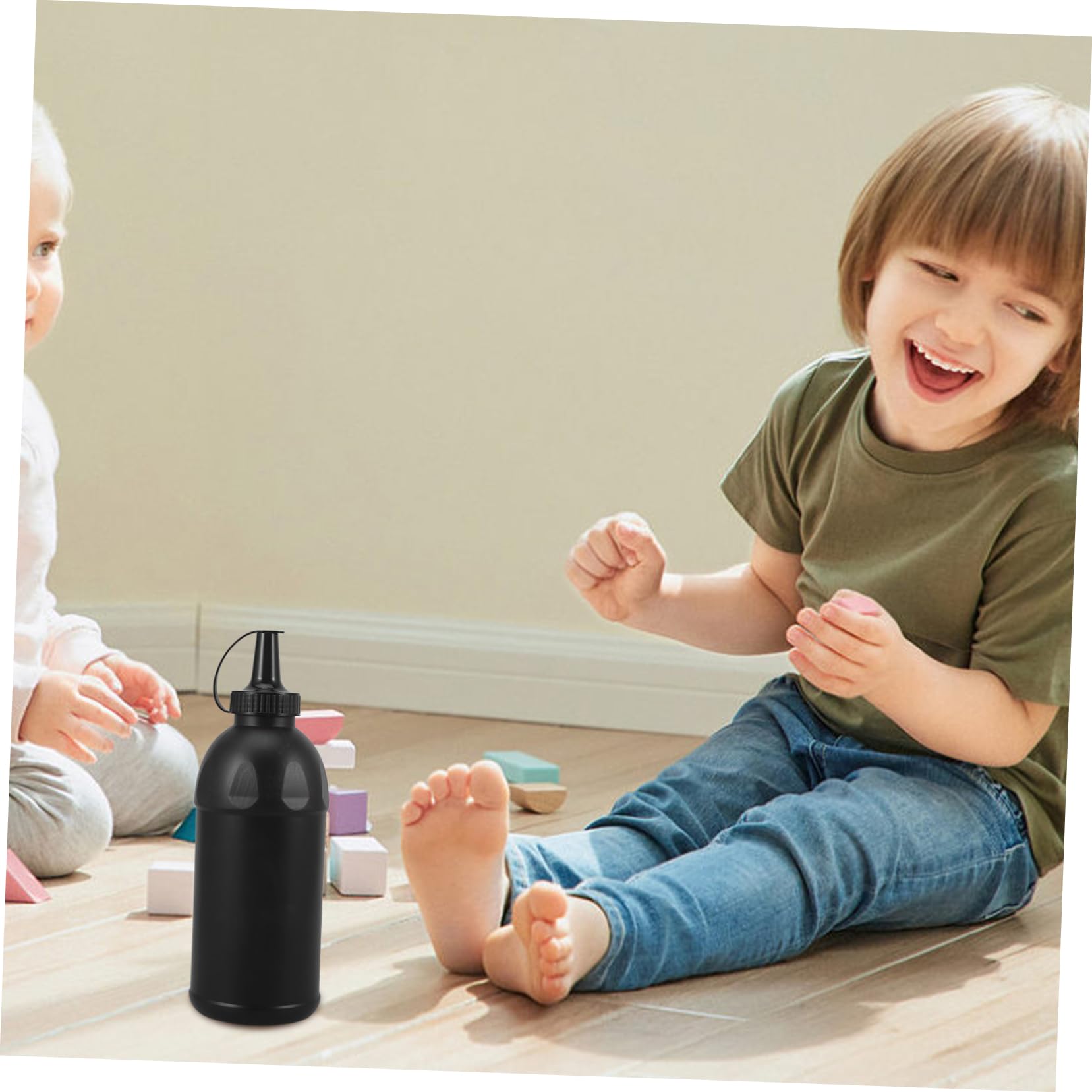 HANABASS Storage Bottle for Plastic Holder Convenient Storage Container for Game and Balls for Outdoor Play and Crafts