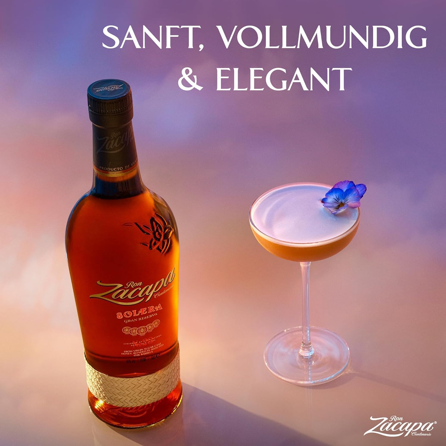 Zacapa Centenario Solera Rum 40% Vol 700ml gereift im Hochland Guatemalas