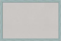 Vista 10 de Amanti Art Tablero de corcho gris para pared (26 x 18) con marco de madera azul rústico Dixie, tablero de corcho mediano para oficina, tablero