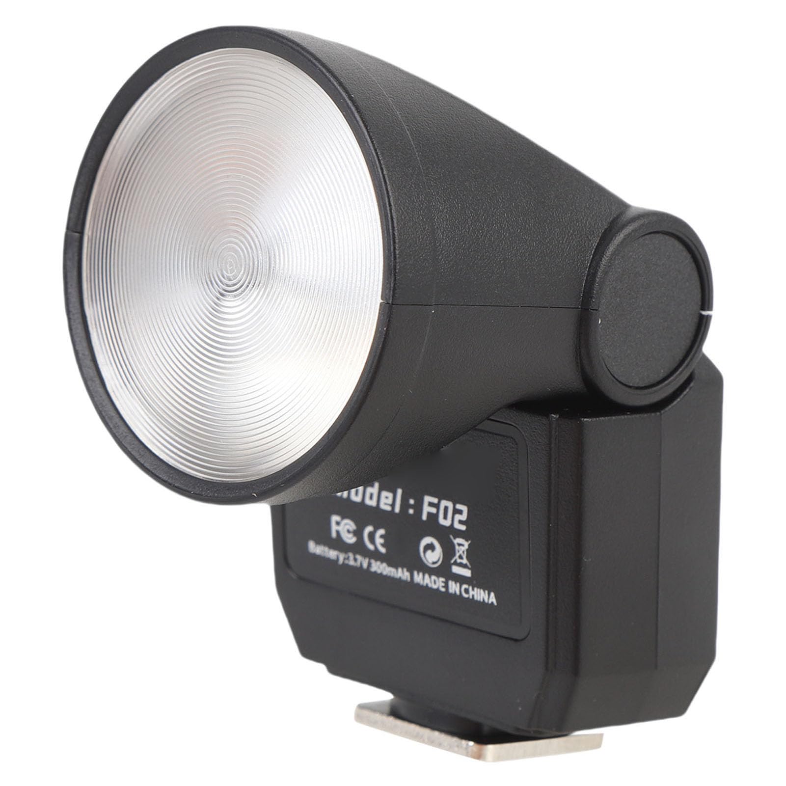 Fabater Flash de Cámara DSLR de Alta Velocidad GN8 6500K CRI97 Flash Rápido Continuo para Fotógrafos Profesionales ABS/Negro/1