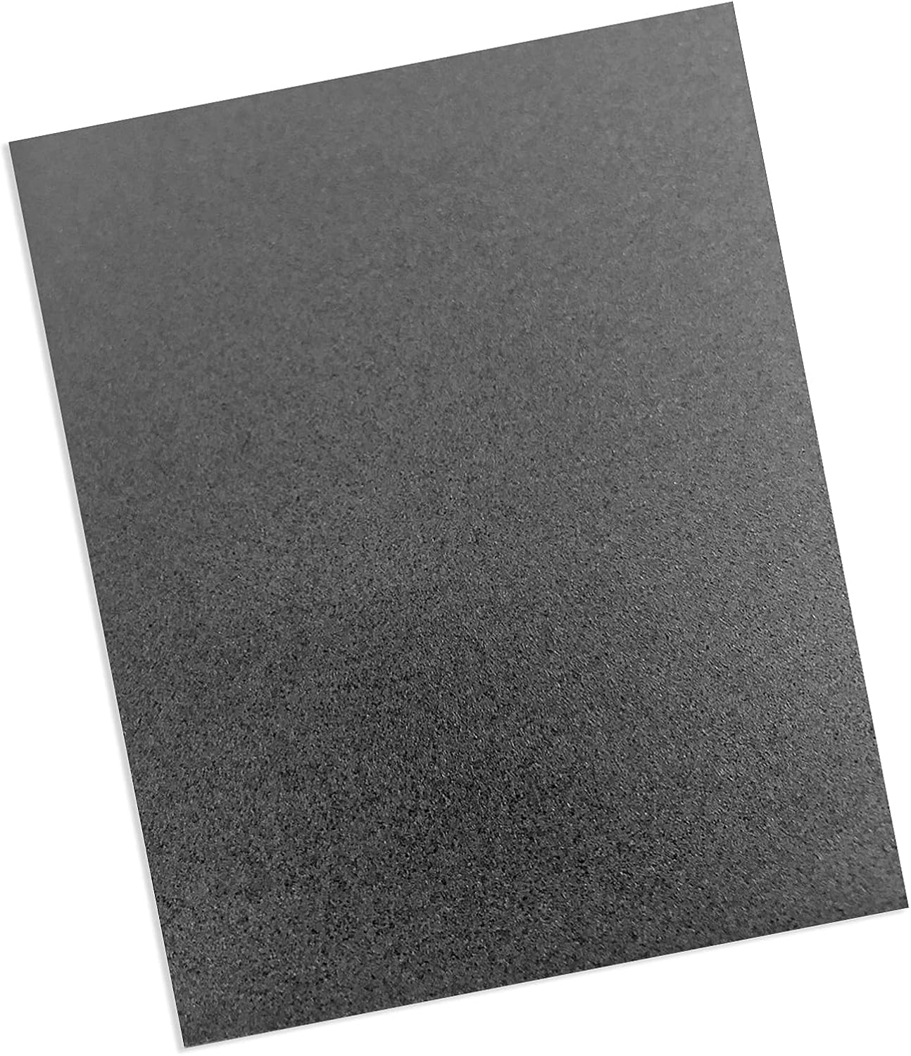 TOTiyea 100 Pack 16 Mil Poly Binding Covers, Sand Texture Binding Presentation Covers, Letter Size, Square Corners, Un-Punched, Black Color
