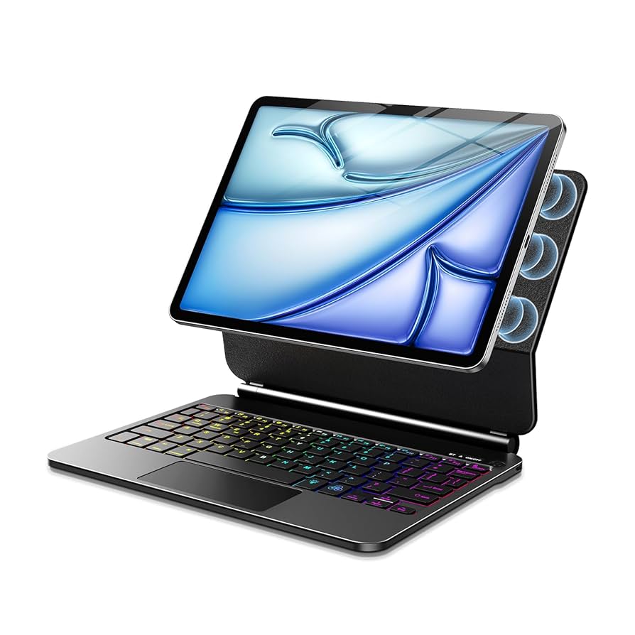 iPad Pro 11インチ スペースグレー Magic Keyboard付き Apple - Magic Keyboard 11インチ グレー Apple Magic Keyboard