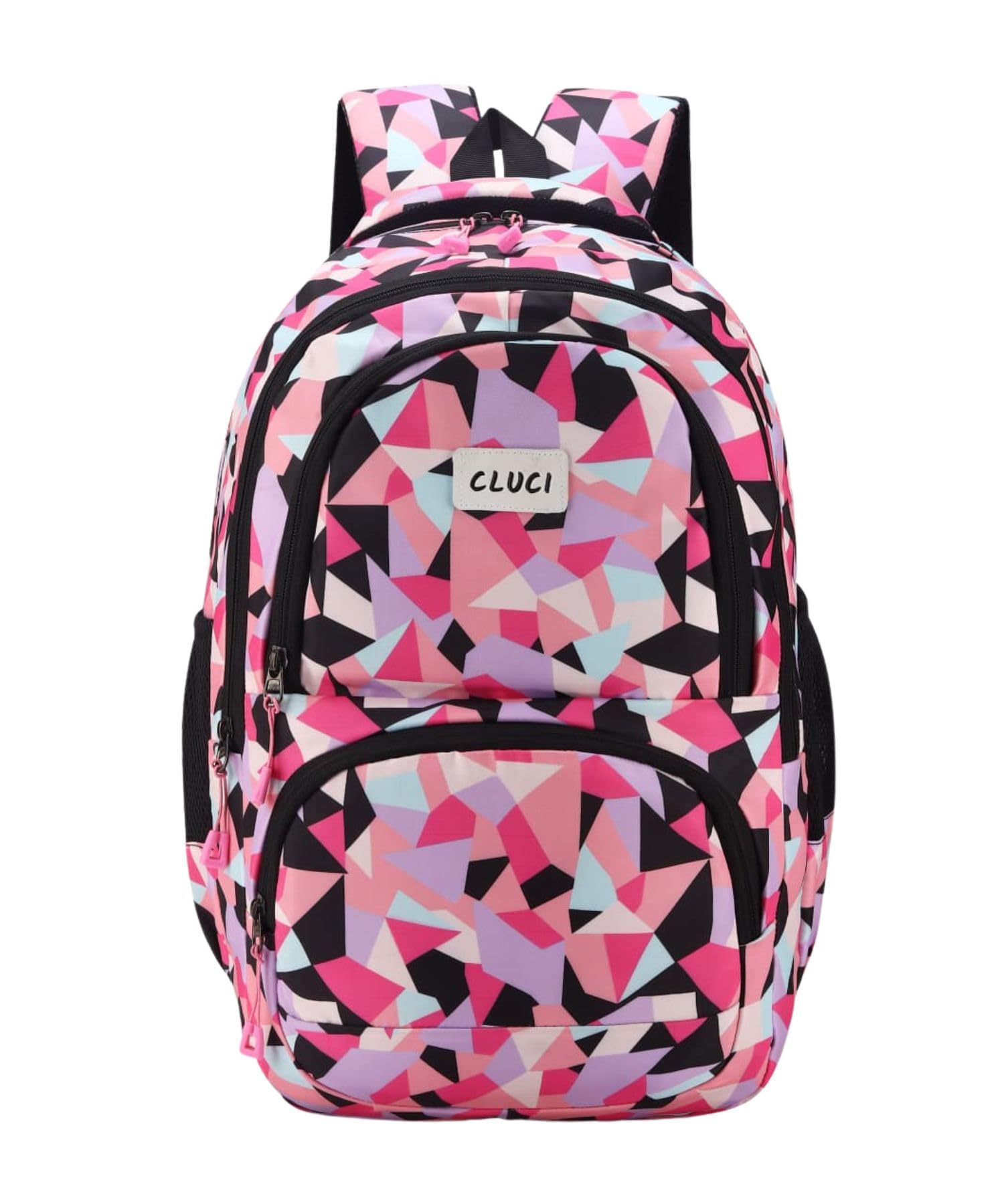 Geometric Print School Backpack With Large Capacity Multi Pocket School Bag with Adjustable Shoulder Straps Laptop Backpack for College Travel Office and Daily Use-picture-25
