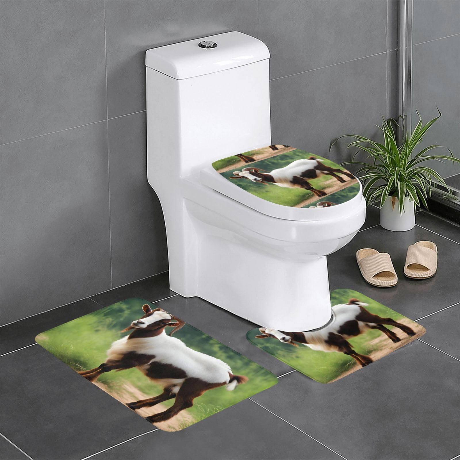 Tapis de sol de qualité Boer lot de 3 tapis antidérapants au séchage rapide