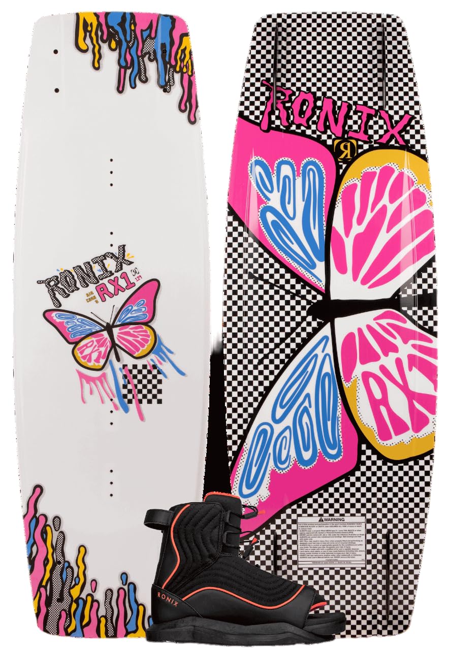 Ronix 129 - Girl's RX1 Wakeboard w/ Luxe Boots - 6-8.5