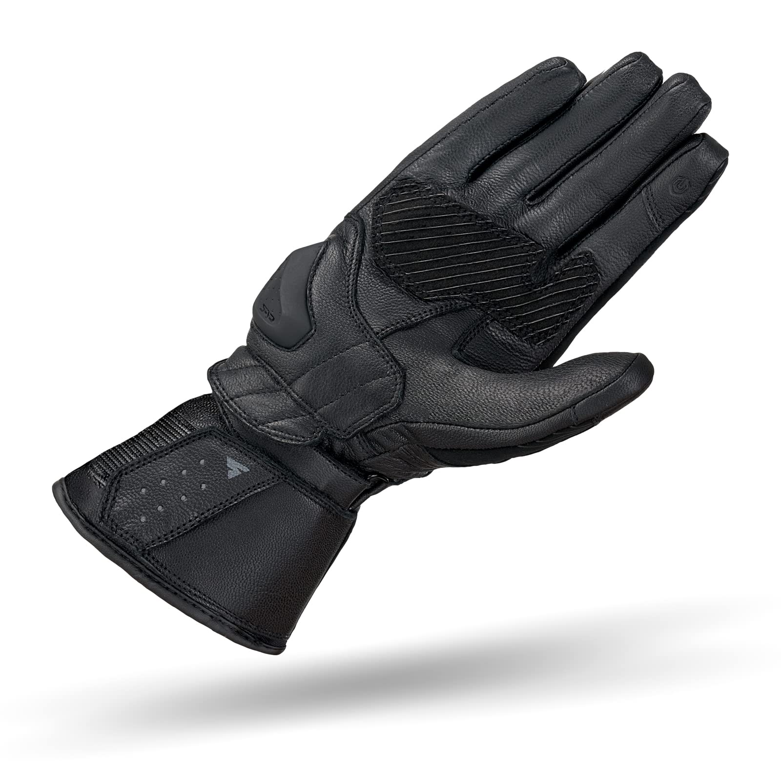 SHIMA GT-2 Guanti Moto Pelle Lungo Ventilato Perforato Omologati Guanto per Motocicletta Ventilata Protettore Rinforzato