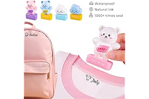 Personalized Cartoon Name Stamp for Kids Clothing