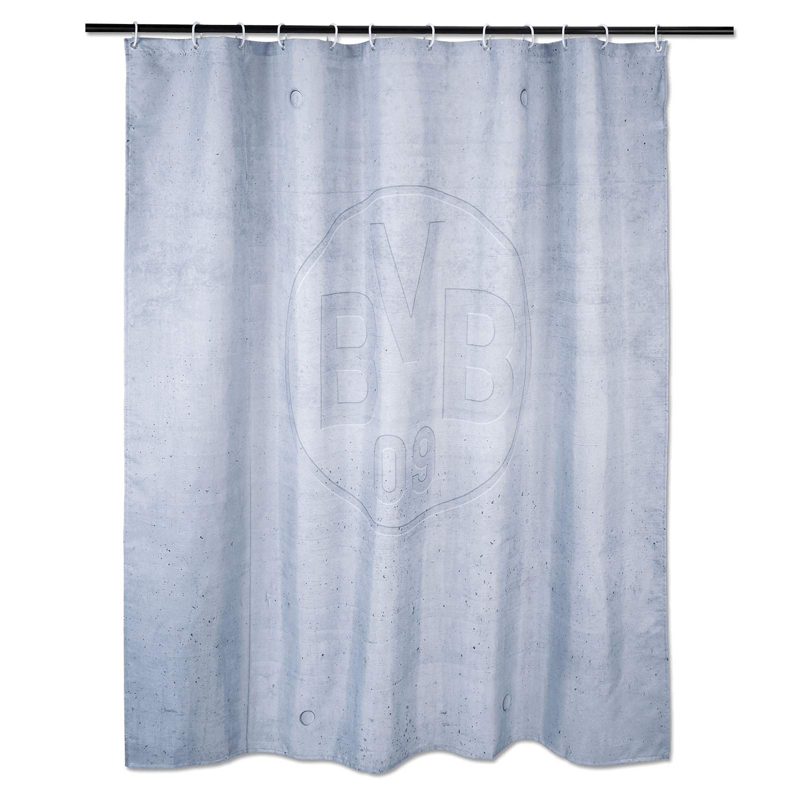 Borussia Dortmund BVB-Duschvorhang (180 cm x 180 cm)