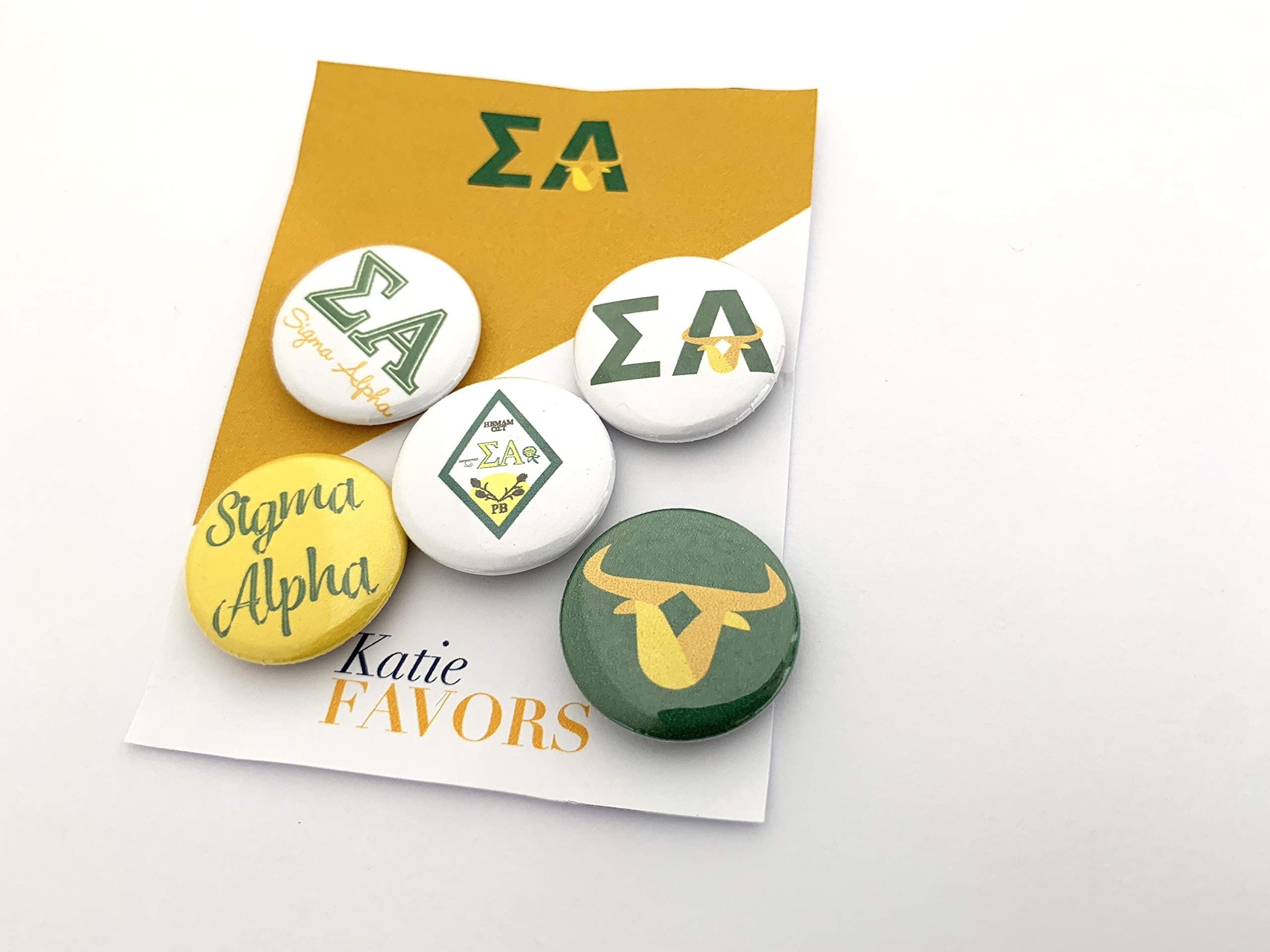 Sigma Alpha 5 Mini-Pin Set