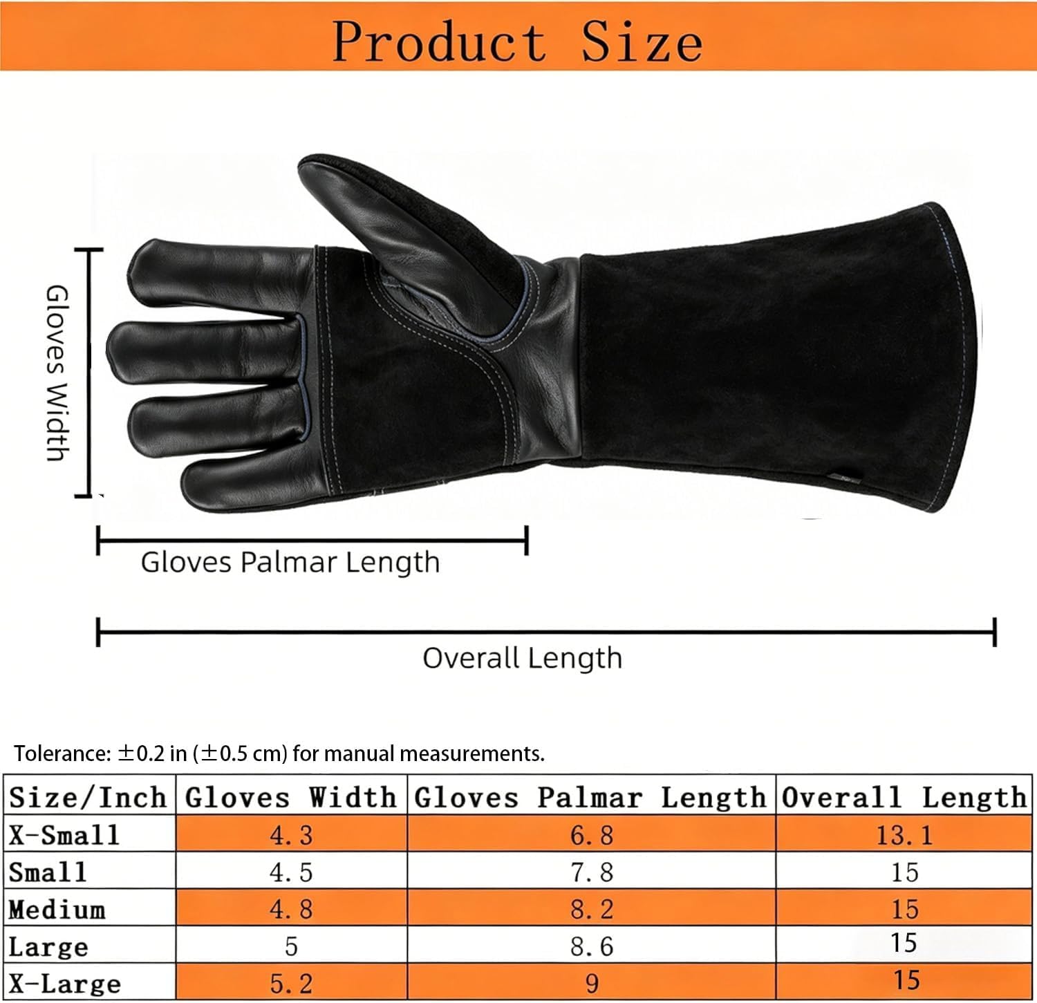 Guantes de soldadura de cuero vacuno para mujeres y hombres, guantes de manga larga ignífugos y resistentes al calor para barbacoa, TIG MIG, extinción de incendios, chimenea, horno, horno,