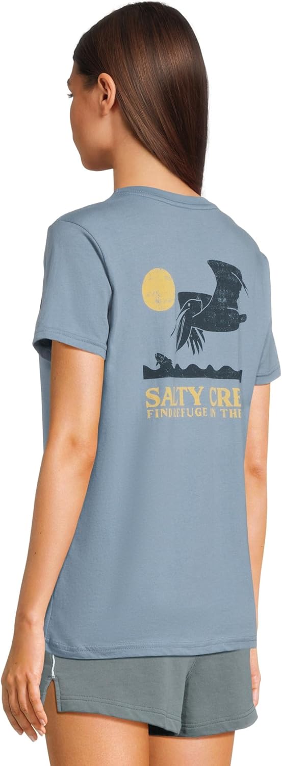 Salty Crew Womens Lunch Time Boyfriend Tee - Image 3