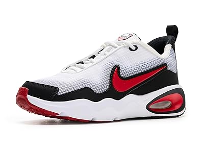 Nike Kids Air Max Nova (Big Kid) Kids Shoes White/University Red/Black : 6.5 Big Kid M, Textile